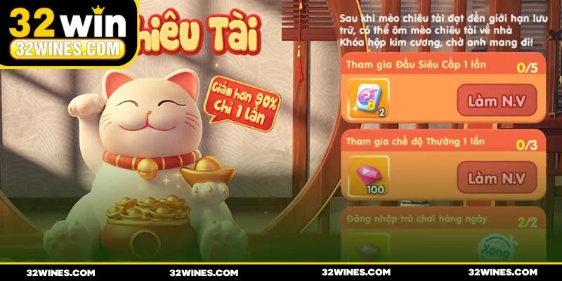 Mèo chiêu tài có kết cấu 243 đường thẳng dễ trúng lớn